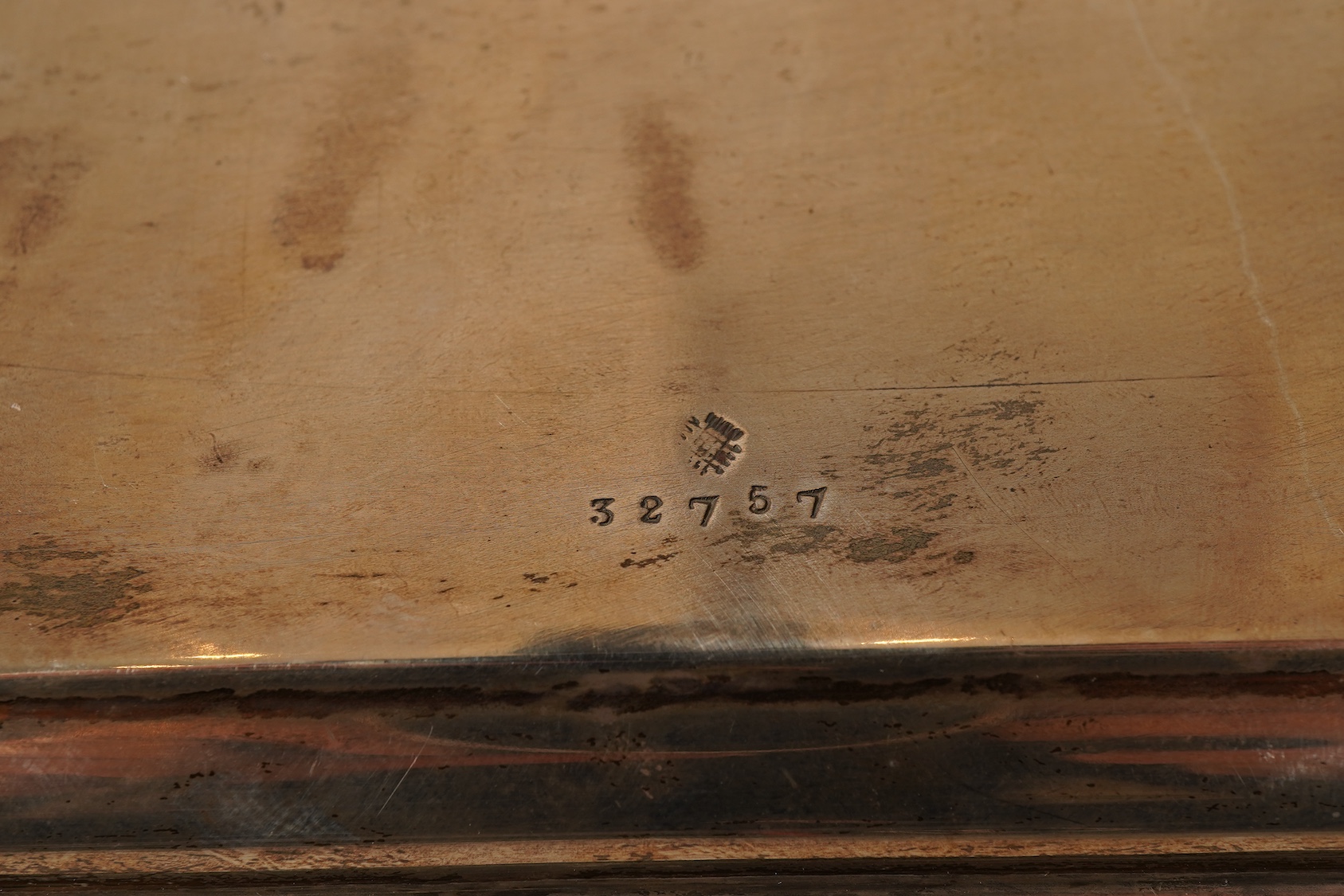 A George V silver salver, by William Hutton & Sons Ltd